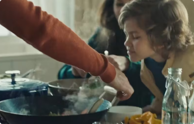 Njut av ditt &ouml;ppna k&ouml;k utan lukterna