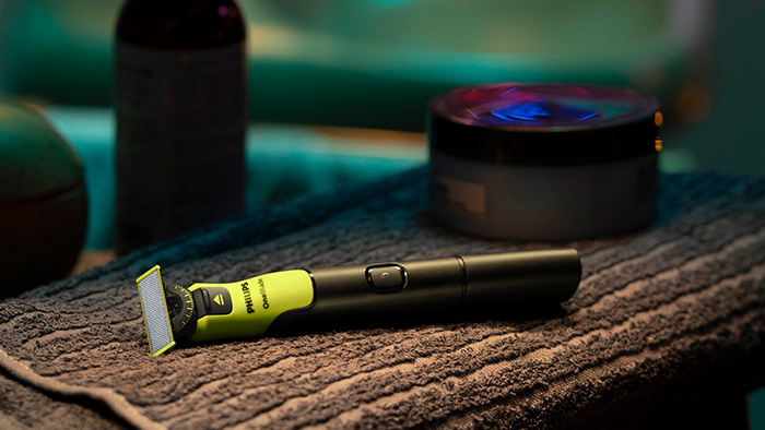 Philips OneBlade 360 Connected: Mycket tunt handtag